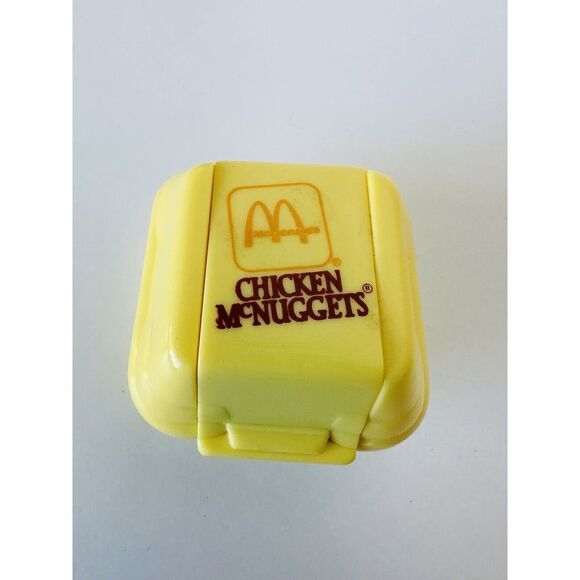 McDonald's 1987 Happy Meal Toy Changeable, Transformer CHICKEN MCNUGGETS ROBOT - Picture 1 of 6